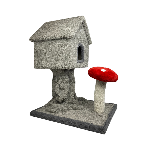 KEDIPEK Magic Cottage Cat Tree House